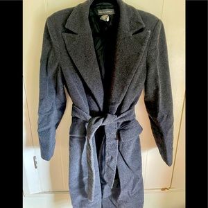 Used Wool Banana Republic Grey Wool Coat